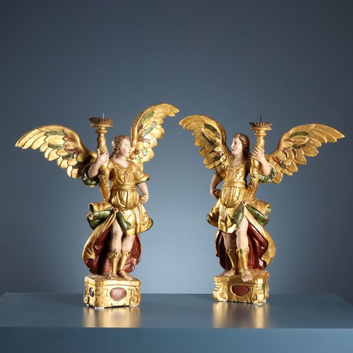 Angeli reggicero barocchi - reggicero,