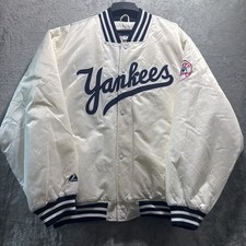 Giacca da baseball bomber raso