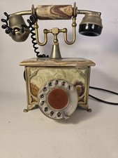 Telefono vintage in onice anni '50