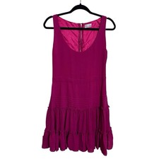 Abito smanicato rosso