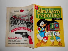 ALMANACCO TOPOLINO N°6 GIUGNO 1958  ORIGINALE MONDADORI EDITORE