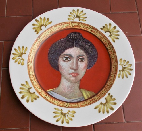 Piatto ceramica federico - piatto,