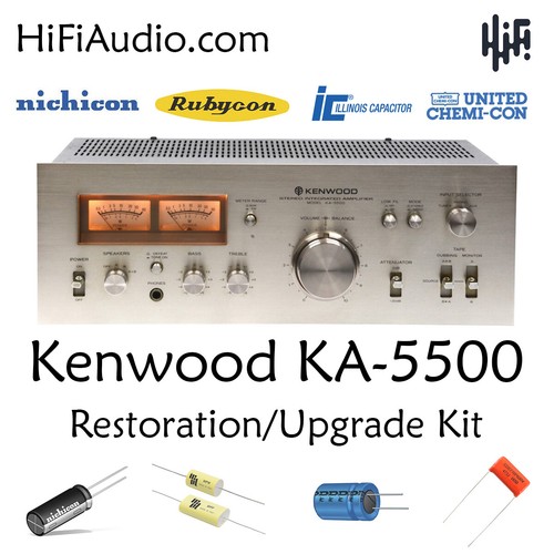 Kenwood 5500 ricostruzione - kenwood, ka-5500