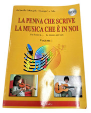 La Penna che Scrive La Musica che è in Noi Spartiti Violino Chitarra Bambini Cd