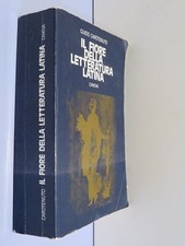 IL FIORE DELLA LETTERATURA LATINA Guido Carotenuto Canova 1984 romanzo libro di