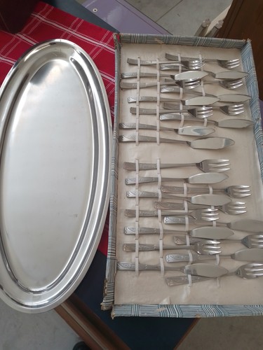 Servizio posate pesce - pesce, +