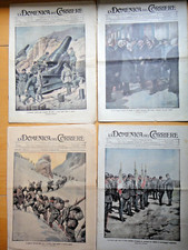 1917-LA DOMENICA DEL CORRIERE-41 numeri anno XIX rivista-A.BELTRAME-GUERRA+