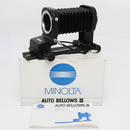 Minolta auto bellows iii - ✮,