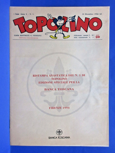 Topolino giornale 1 nerbini - 1,