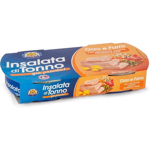 Insalata tonno con orzo e - tonno,