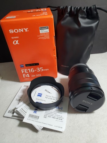 Obiettivo sony fe16 - f4, za