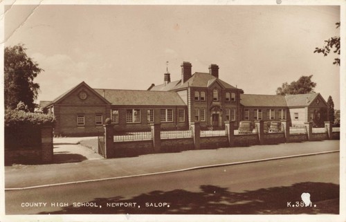 County high school newport - high, school,