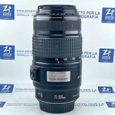 Obiettivo CANON EF 75-300 mm f4-5.6 IS GARANZIA USATO ZONA IMMAGINE