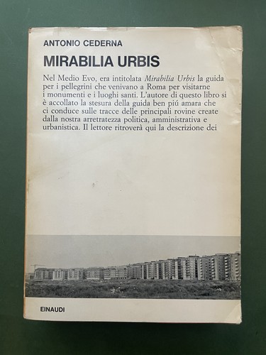 Antonio cederna mirabilia - antonio, cederna,