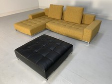 Divano e pouf Zanotta "Alfa