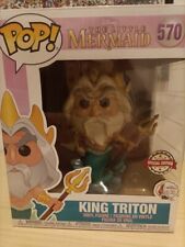 Funko POP! 6 Inch - Disney The Little Mermaid King Triton - #570 Special Edition