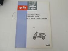 Per Aprilia sr 50 manuale officina service repair manual manual de taller scoote