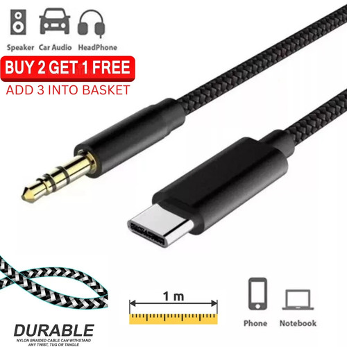 Cavo aux usb tipo 3 - c, a