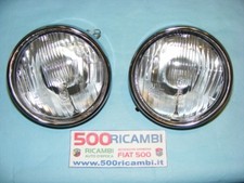 FIAT 500 EPOCA COPPIA FARI
