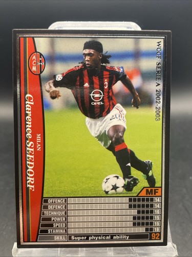 Clarence seedorf panini wccf - panini,