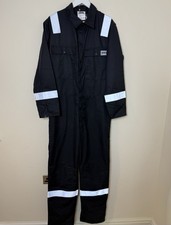 Tuta Pionér Nomex ignifuga antistatica nera nuova senza etichette grande EN ISO 11612