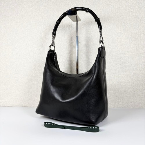 Borsa tracolla gucci bamboo - tracolla,