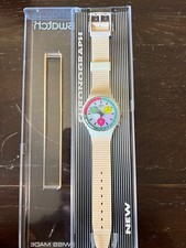 Vintage Swatch White Horses