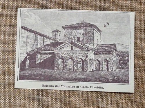Ravenna nell 800 esterno - nell'800, del