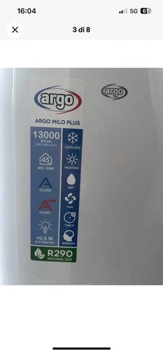Argo milo plus - plus, btu