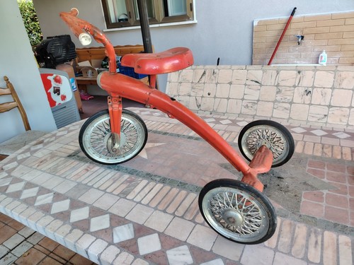 Triciclo giordani rosso - triciclo,