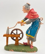 Statuetta Presepe Filatrice