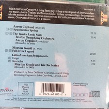 COPLAND  MORTON GOULD Conducts