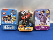 Puzzle Cardinal Nickelodeon Disney Jr Paw Patrol Blaze Ninja in latta da collezione
