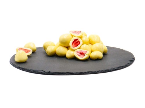 Fragole liofilizzate con - fragole,