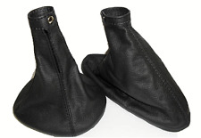 Cuffia cambio e freno a mano per Alfa Romeo GT in vera pelle e cuciture nere