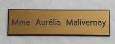 Placca cassetta della posta - placca,