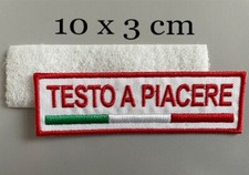 Patch personalizzata ricamata - patch,