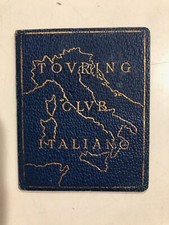 TESSERA VINTAGE TOURING CLUB ITALIANO viaggi piccolo formato