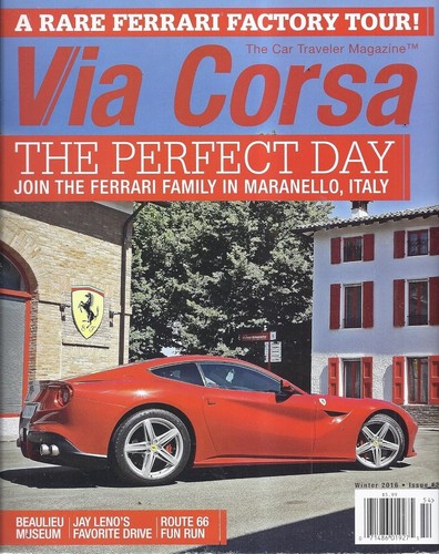 Via corsa magazine back issue - corsa,