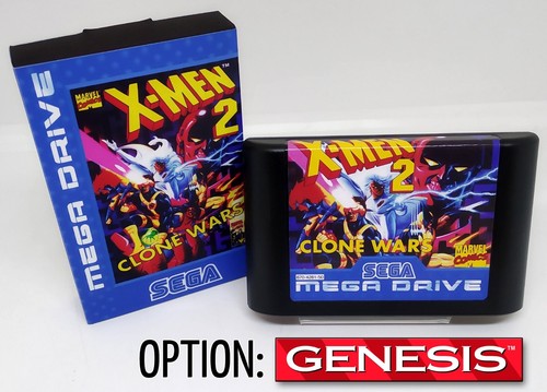 Men clone wars sega mega - x-men,