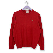 Maglione Lacoste rosso a