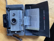 Polaroid Automatic 240 Land Camera più flashgun #268