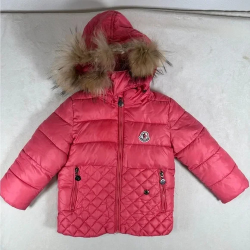 Giacca moncler rosa trapuntata - rosa,