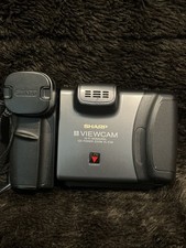 Videocamera originale Sharp View Cam VL-E39U Hi8 Hi-Fi Monaurale 12 Power Zoom testata