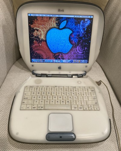Vintage apple ibook - apple, clamshell
