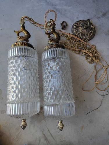 Lampada vintage mcm hollywood - lampada,