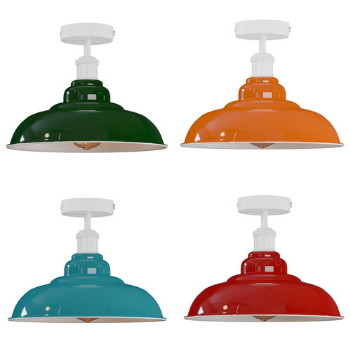 Plafoniera moderna semi