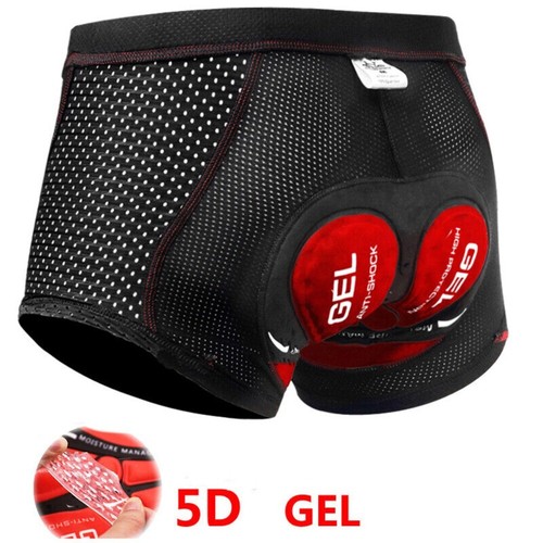 Pantaloncini ciclismo gel - 5d,