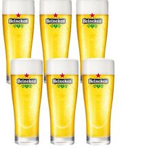 Set bicchieri birra Heineken Olanda 6x 35cl 350ml