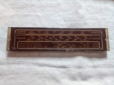 SCALA PARLANTE PER RADIO PHONOLA MODELLO 5591, 5591F